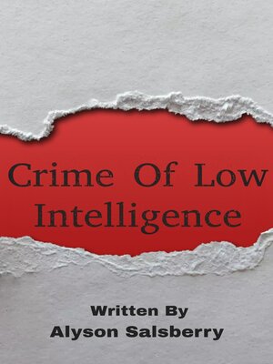 cover image of Crime of Low Intelligence